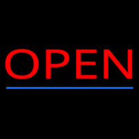 Open Neon Sign