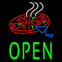Open Pizza Neon Sign