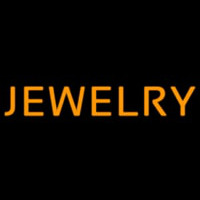 Orange Jewelry Neon Sign