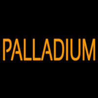 Orange Palladium Neon Sign