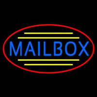 Oval Mailbo  Neon Sign