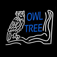 Owl Tree Neon Sign