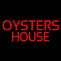 Oyster House Block Neon Sign