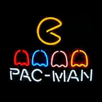 Pac Man Neon Sign