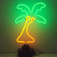 Palmtree Desktop Neon Sign