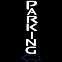 Parking With Down Arrow Neon Sign