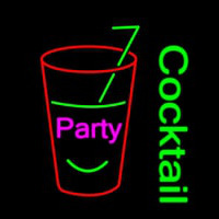 Party Cock Tail Neon Sign