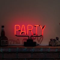 Party Desktop Neon Sign