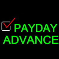 Payday Advance Neon Sign