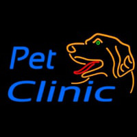 Pet Clinic And Care Neon Sign