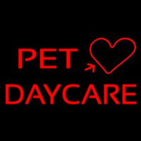 Pet Daycare Neon Sign