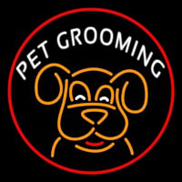 Pet Grooming Phone Number 1 Neon Sign