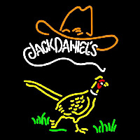 Pheasant and Jack Daniels Neon Sign