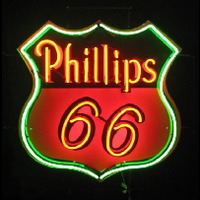 Phillips 66 Gasoline Neon Sign