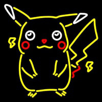 Pikachu Neon Sign