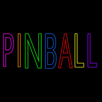 Pinball 1 Neon Sign