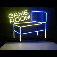 Pinball Game Room Neon Sign