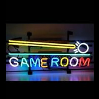 Pinball Gameroom Neon Sign