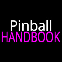 Pinball Handbook 2 Neon Sign