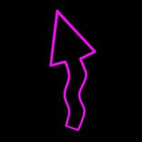 Pink Arrow Neon Sign