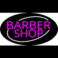 Pink Barber Shop Neon Sign