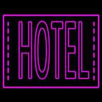 Pink Hotel Neon Sign