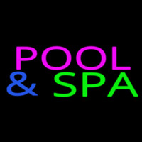 Pink Pool And Spa Neon Sign