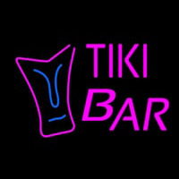 Pink Tiki Bar Neon Sign