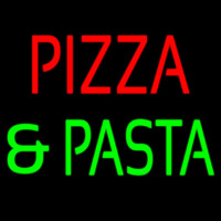 Pizza And Pasta Red And Green Neon Sign