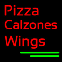 Pizza Calzones Wings Neon Sign