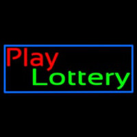 Play Lottery Neon Sign
