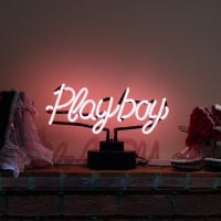 Playboy Desktop Neon Sign