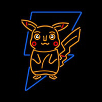 Pokeman Go Pikachu Neon Sign