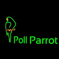 Poll Parrot Logo Neon Sign