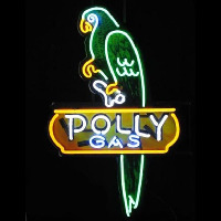 Polly Gas Neon Sign