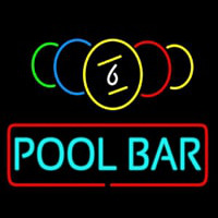 Pool Bar Neon Sign