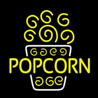 Popcorn Block Neon Sign
