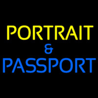 Portrait And Passport Neon Sign