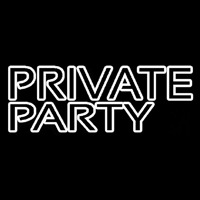 Private Party Neon Sign