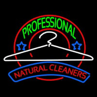 Professional Natural Cleaners Neon Sign