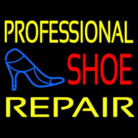 Professional Shoe Repair Neon Sign
