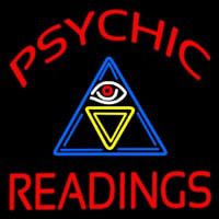 Psychic Readings Logo Neon Sign