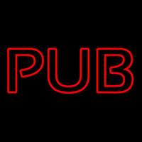 Pub Red Neon Sign