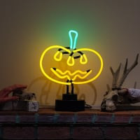 Pumpkin Desktop Neon Sign