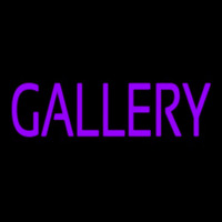 Purle Gallery Neon Sign