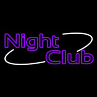 Purple Block Night Club Neon Sign