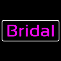 Purple Bridal Cursive Neon Sign