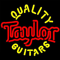 Quality Taylor Guitars Neon Sign