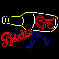 Rainier Walking R Bottle Beer Sign Neon Sign