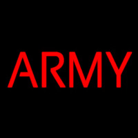 Red Army Neon Sign